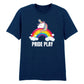 Pride Play Unicorn Rainbow Cloud Magic Unisex T-Shirt