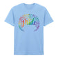 Pride Script Circle Simple Style Casual Unisex T Shirt Pride Day LGBTQ