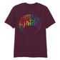 Pride Script Circle Simple Style Casual Unisex T Shirt Pride Day LGBTQ
