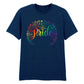 Pride Script Circle Simple Style Casual Unisex T Shirt Pride Day LGBTQ
