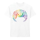 Pride Script Circle Simple Style Casual Unisex T Shirt Pride Day LGBTQ