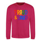 Proud and Loud Bold Slogan Pride Month Unisex Sweatshirt