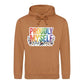 Proudly Myself Floral Rainbow Pride Month Unisex Hoodie