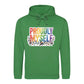 Proudly Myself Floral Rainbow Pride Month Unisex Hoodie