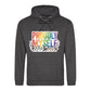 Proudly Myself Floral Rainbow Pride Month Unisex Hoodie