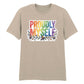 Proudly Myself Inspiring Slogan Style Unisex T-Shirt Pride Day LGBTQ
