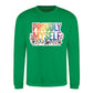 Proudly Myself Quote Pride Month Unisex Sweatshirt