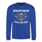 #Queen Rules The Game Women Cricket Printed Unisex Sweatshirt - T20 Womens World Cup