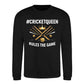 #Queen Rules The Game Women Cricket Printed Unisex Sweatshirt - T20 Womens World Cup