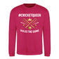#Queen Rules The Game Women Cricket Printed Unisex Sweatshirt - T20 Womens World Cup