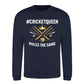 #Queen Rules The Game Women Cricket Printed Unisex Sweatshirt - T20 Womens World Cup