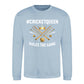 #Queen Rules The Game Women Cricket Printed Unisex Sweatshirt - T20 Womens World Cup