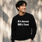 Quirky Percent Slogan Typography Printed Unisex Sweatshirt