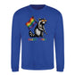 Raccoon Heart Shades Pride Month Unisex Sweatshirt