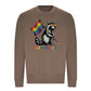 Raccoon Heart Shades Pride Month Unisex Sweatshirt