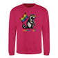 Raccoon Heart Shades Pride Month Unisex Sweatshirt
