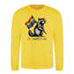Raccoon Heart Shades Pride Month Unisex Sweatshirt