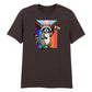 Raccoon Pride Flag Illustration Pride Month Unisex T Shirt