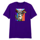 Raccoon Pride Flag Illustration Pride Month Unisex T Shirt