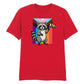 Raccoon Pride Flag Illustration Pride Month Unisex T Shirt