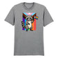 Raccoon Pride Flag Illustration Pride Month Unisex T Shirt