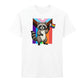 Raccoon Pride Flag Illustration Pride Month Unisex T Shirt