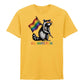 Raccoon Pride Flag Streetwear Art Style Unisex T Shirt Happy Pride Day