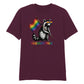 Raccoon Pride Flag Streetwear Art Style Unisex T Shirt Happy Pride Day