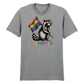 Raccoon Pride Flag Streetwear Art Style Unisex T Shirt Happy Pride Day
