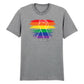 Rainbow Fist Power Statement Pride Month Unisex T-Shirt