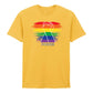 Rainbow Fist Power Statement Pride Month Unisex T-Shirt