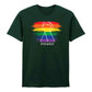 Rainbow Fist Power Statement Pride Month Unisex T-Shirt