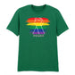 Rainbow Fist Power Statement Pride Month Unisex T-Shirt