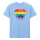 Rainbow Fist Power Statement Pride Month Unisex T-Shirt