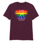 Rainbow Fist Power Statement Pride Month Unisex T-Shirt