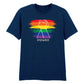 Rainbow Fist Power Statement Pride Month Unisex T-Shirt