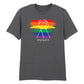 Rainbow Fist Power Statement Pride Month Unisex T-Shirt