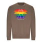 Raised Fist Rainbow Power Pride Month Unisex Sweatshirt