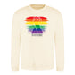 Raised Fist Rainbow Power Pride Month Unisex Sweatshirt