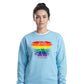Raised Fist Rainbow Power Pride Month Unisex Sweatshirt