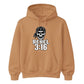 Rebel 3:16 Skull Wrestling Unisex Hoodie
