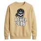 Rebel 3:16 Skull Wrestling Unisex Sweatshirt