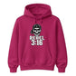 Rebel 3:16 Skull Wrestling Unisex Hoodie