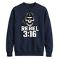 Rebel 3:16 Skull Wrestling Unisex Sweatshirt