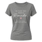 Reminder Slogan For Him For Her Gifts Ladies Fit T-Shirt