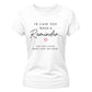 Reminder Slogan For Him For Her Gifts Ladies Fit T-Shirt