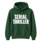 Retro 3D Block Text Serial Thriller Graphic Unisex Hoodie