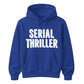Retro 3D Block Text Serial Thriller Graphic Unisex Hoodie