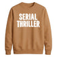 Retro 3D Block Text Serial Thriller Graphic Unisex Sweatshirt