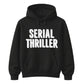Retro 3D Block Text Serial Thriller Graphic Unisex Hoodie